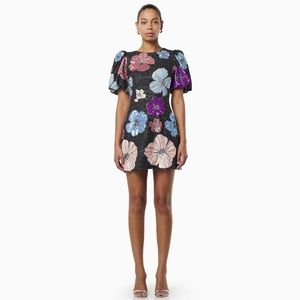 Elliatt Rain Dress in multicolor, NWT, Small